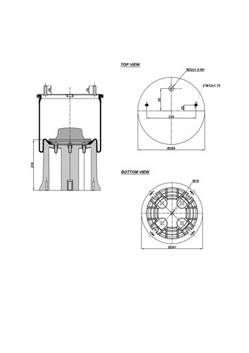 [9233234.01.P/2] 924912-01 CPP COUSSIN D'AIR PISTON PLASTIQUE