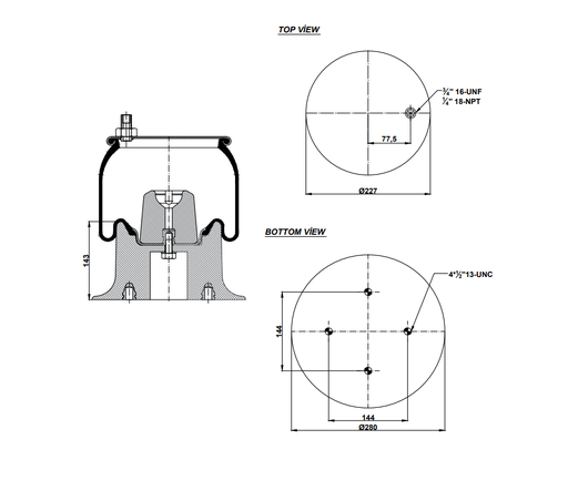 [9233482.P/2] 928944 CPP COUSSIN D'AIR PISTON PLASTIQUE