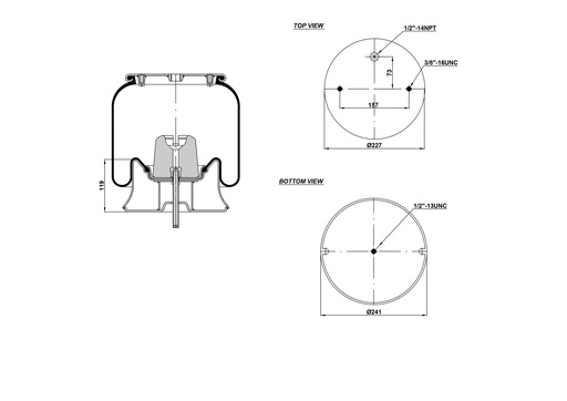 [9233310/2] 929069 C COUSSIN D'AIR PISTON ACIER