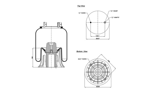 [9233384.P/2] 929101 CPP COUSSIN D'AIR PISTON PLASTIQUE