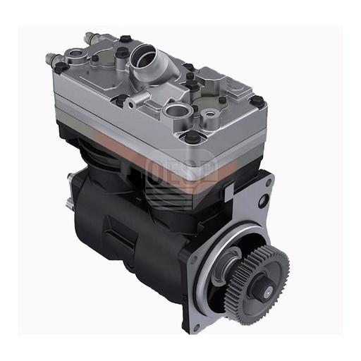 [1708310 00] LUCHTCOMPRESSOR TWIN ZUIGER MP4