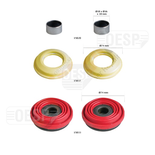 [0422253] PISTON TAPPET & SEALS KIT MP1