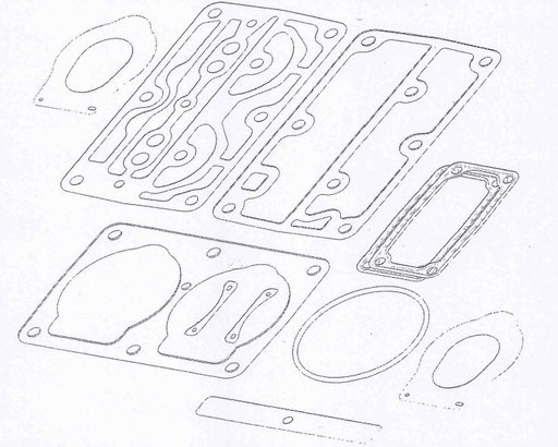 [6101062 00] REPAIR KIT W/O BUSHING, COMPRESSOR