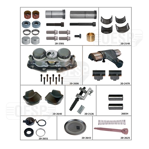 [0422151] SCANIA- FORD KIT DE RÉPARATION GAUCHE/DROIT