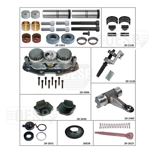 [0422560] VOLVO-MERITOR كليبر فرامل طقم كامل