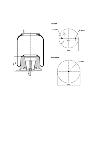 [9233504.P/2] 929759 CPP Air Spring Plastic Piston 